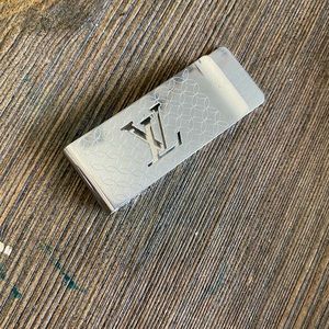 LOUIS VUITTON Sterling Silver Champs Elysées Money Clip